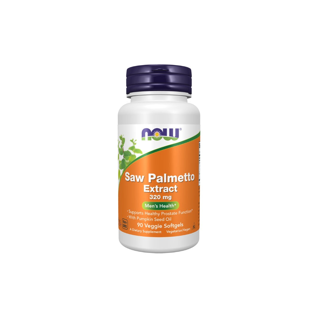 Sägepalmenextrakt 320 Mg, 90 Vegetarische Weichkapseln Now Foods